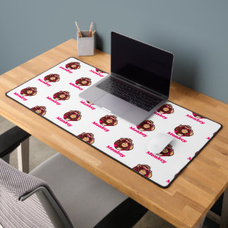 Cute Monkey Desk Mat