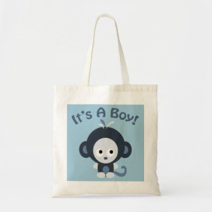 Cute Monkey - It's a boy! Tote Bag