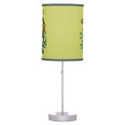 Cute Monkey Jungle Green/Brown Nursery Lamp
