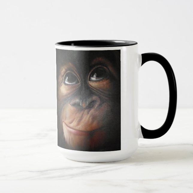 Cute Monkey Mug (Right)