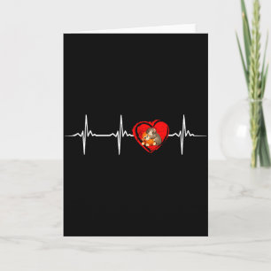 Cute monkey punch heartbeat - ultimately have to b card