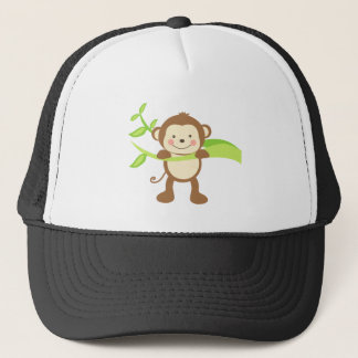 Cute Monkey Trucker Hat