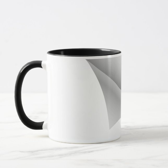 cute monkey under the patch mug (Left)
