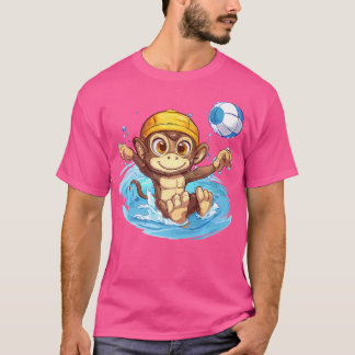 Cute Monkey Water Polo