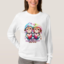 Cute Monkeys Celebrating