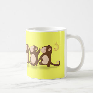 Cute Monkeys Coffee Mug