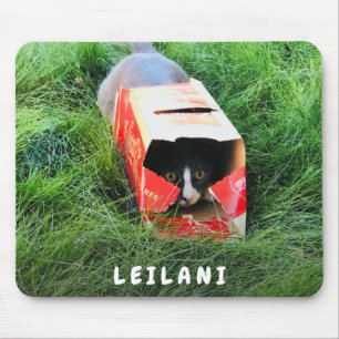 Cute Monogram Photo Mouse Mat