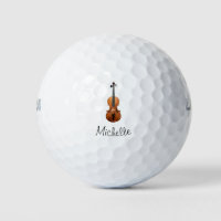 Cute Monogram Violin