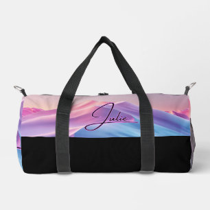 Cute Monogrammed Colourful Duffle Bag