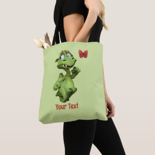 Cute Monster Butterfly Gift Tote Bag