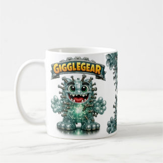 Cute Monster called "Giggle Gear" Coffee Mug
