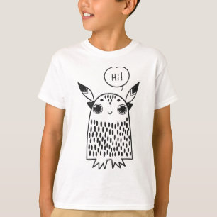 Cute monster cartoon character T-Shirt