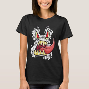 Cute Monster Face Halloween Group Costume T-Shirt