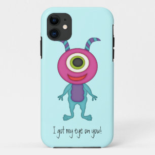 Cute Monster-Got my eye on you! iPhone 11 Case