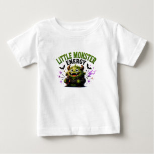 🎃 Cute Monster Halloween Saying 👹 Baby T-Shirt