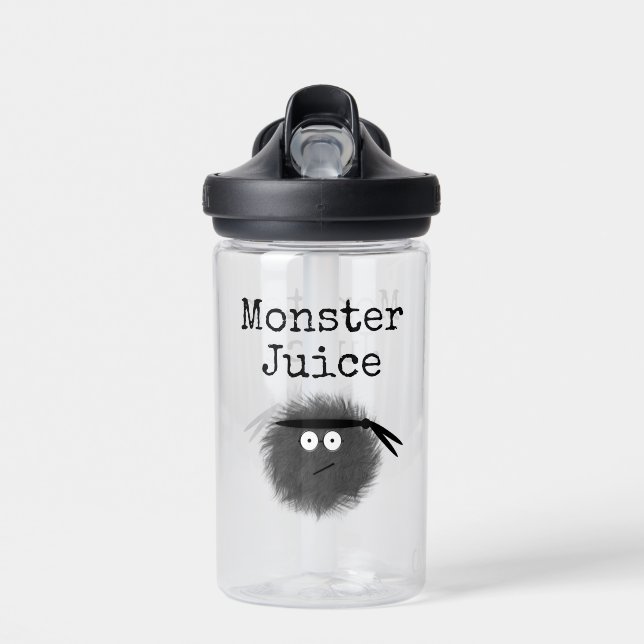 Cute Monster Juice Water Bottle (Front)