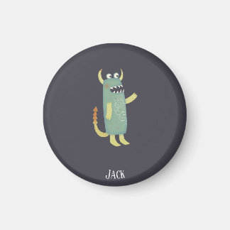 Cute Monster Personalized Magnet