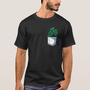 Cute Monstera Plant Pocket Monstera T-Shirt