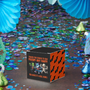 Cute Monsterrific Fright Day Halloween Party Favour Box
