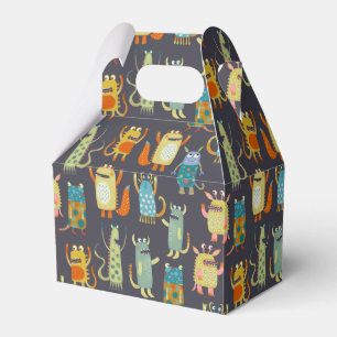 Cute Monsters Favour Box