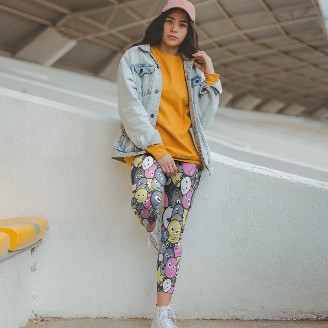 cute monsters leggings (Creator Uploaded)