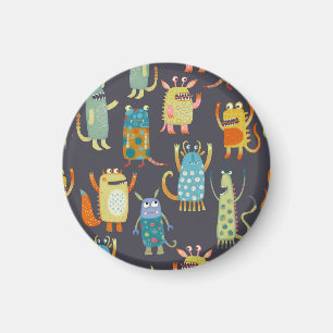 Cute Monsters Magnet