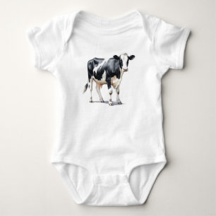 Cute Moo Cow, Baby Shower Gift, Baby Gift Bodysuit