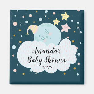 CUTE Moon Baby Shower Favour Magnet