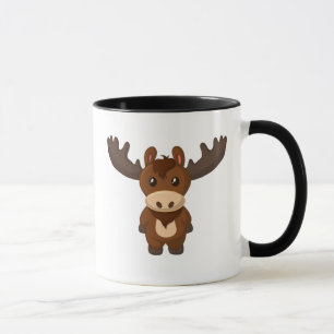 Cute Moose Mug