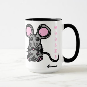 Cute Mooska Mouse Mug