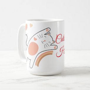 Cute Morning Happy Day Cat Coffee Mug