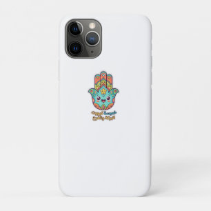 Cute Moroccan Kawaii Hamsa Hamsa Hand Sticker iPhone 11 Pro Case