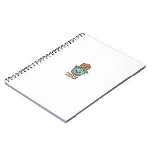 Cute Moroccan Kawaii Hamsa Hamsa Hand Sticker Notebook