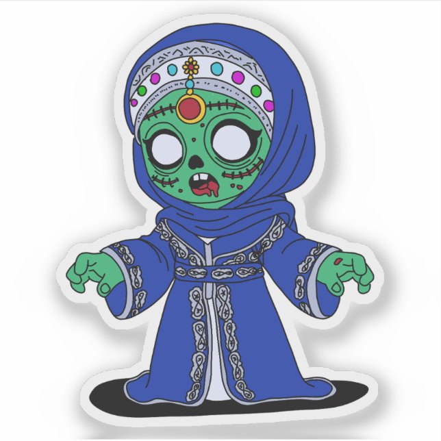 Cute Moroccan Zombie (Front)