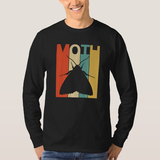 Cute Moth Animal  T-Shirt (Front)
