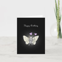 Cute Moth Goth Forest Witch Creepy Cute Birthday