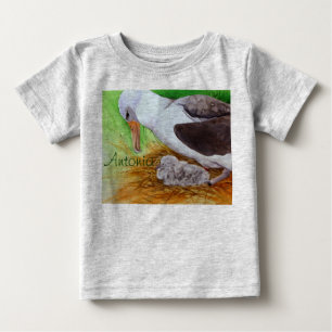 Cute Mother and Chick Customisable Infant Creeper