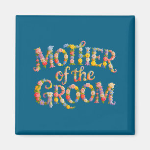 Cute mother of the groom bride team bridal magnet