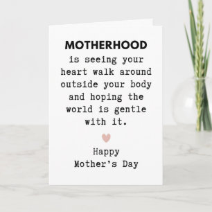 Cute Mother’s Day Card, Adorable Mum Greeting Card