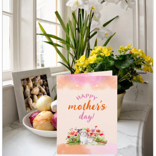 Cute Mother's Day Card From Dog Shih Tzu