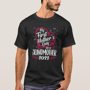 Cute Mothers Day Heart My First Mother's Day As Gr T-Shirt