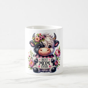 Cute Mother's Day Quote/Cow Coffee Mug