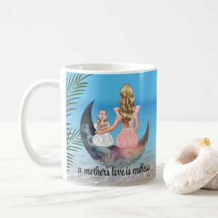 Cute Mother's Love Is Endless Happy Mother's Day Coffee Mug