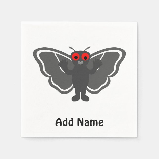 Cute Mothman Napkin (Front)