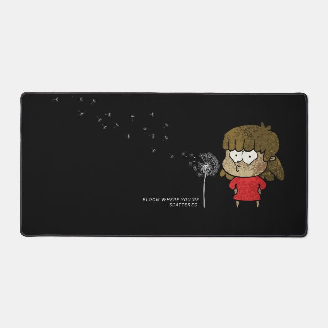 Cute Motivation Desk Mat (Front)