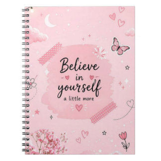 Cute Motivational Notebook