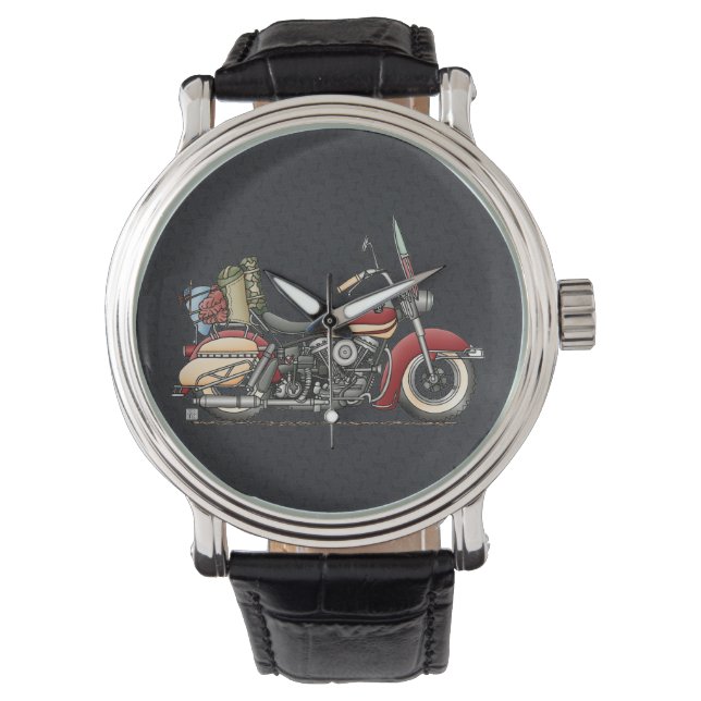 Cute Motorcycle Watch (Front)