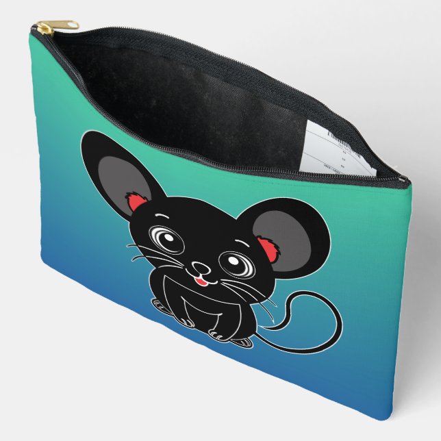 Cute Mouse Accessory Pouch (Open)