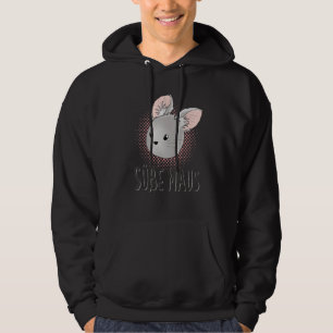 Cute Mouse Girlfriend Saying Girl Idea Grunge Hoodie