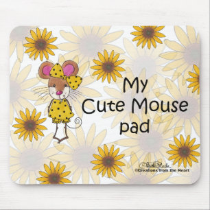 "Cute Mouse" Pad Mouse Mat